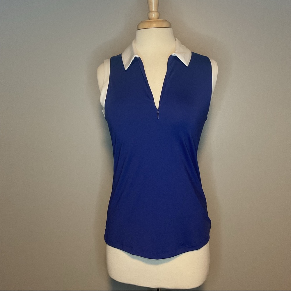 Tommy Bahama Women's Golf Tennis Pickleball Sleeveless Purple Shirt
